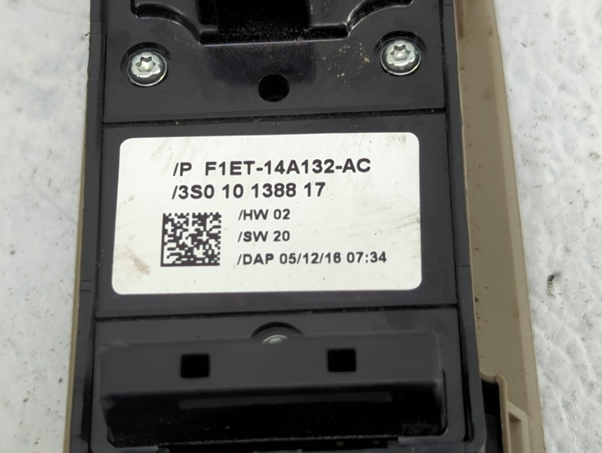 2013-2019 Ford Escape Master Power Window Switch Replacement Driver Side Left P/N:F1ET-14A132-AC Fits OEM Used Auto Parts -
