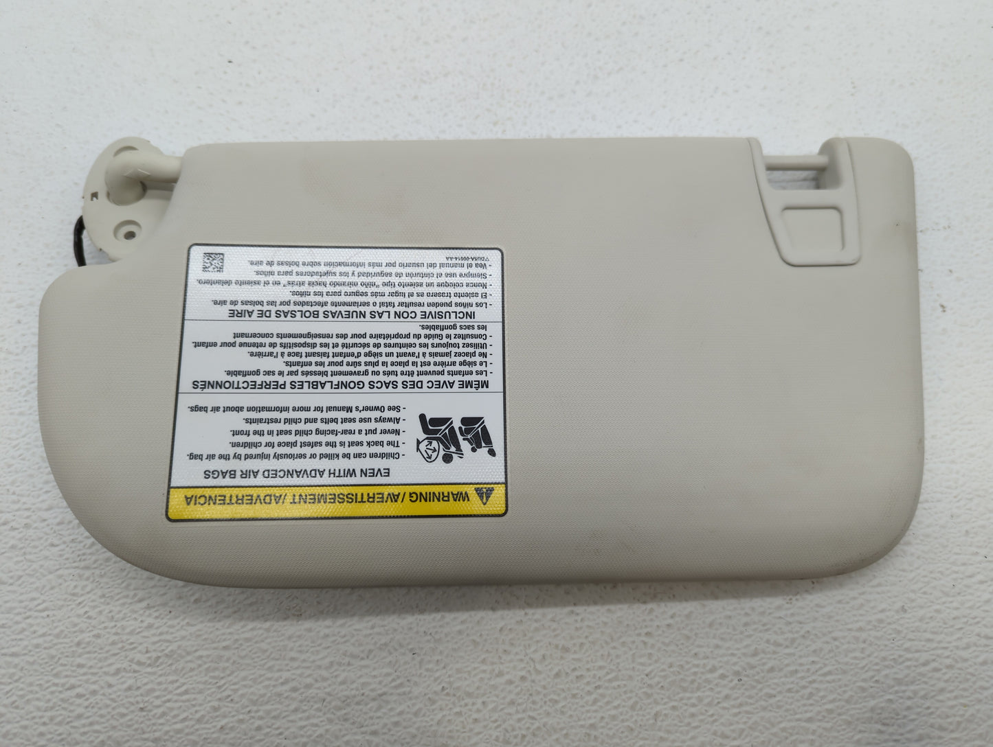 2013-2019 Ford Escape Sun Visor Shade Replacement Passenger Right Mirror Fits Fits 2013 2014 2015 2016 2017 2018 2019 OEM Us