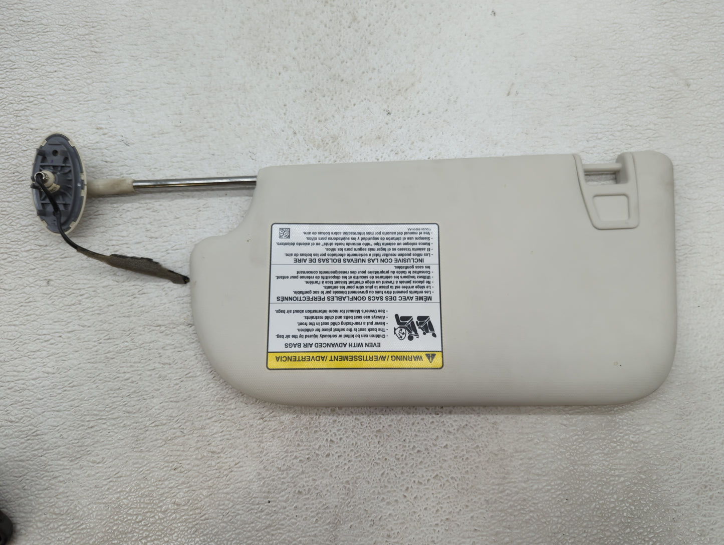 2013-2019 Ford Escape Sun Visor Shade Replacement Passenger Right Mirror Fits Fits 2013 2014 2015 2016 2017 2018 2019 OEM Us