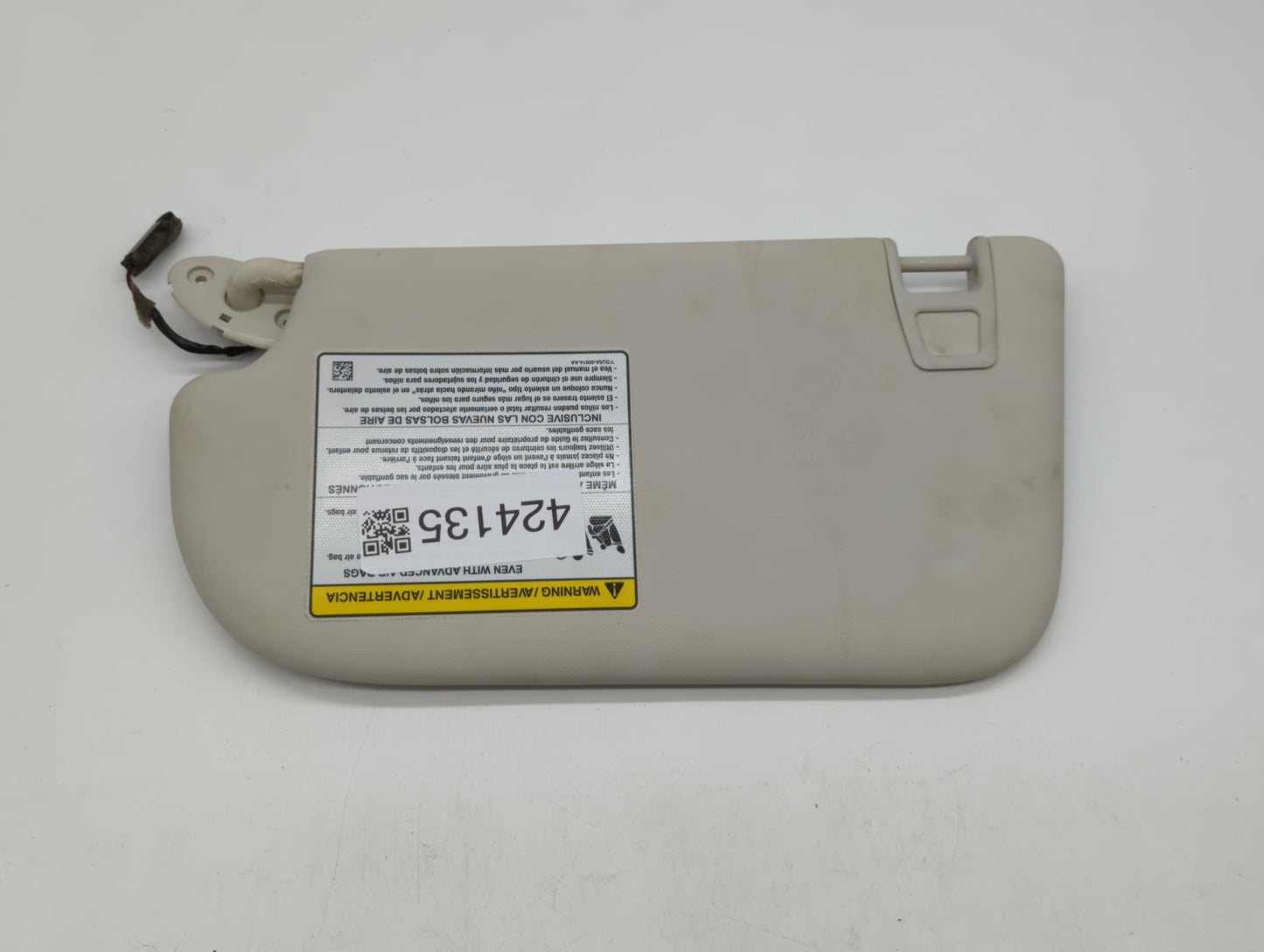 2013-2019 Ford Escape Sun Visor Shade Replacement Passenger Right Mirror Fits Fits 2013 2014 2015 2016 2017 2018 2019 OEM Us