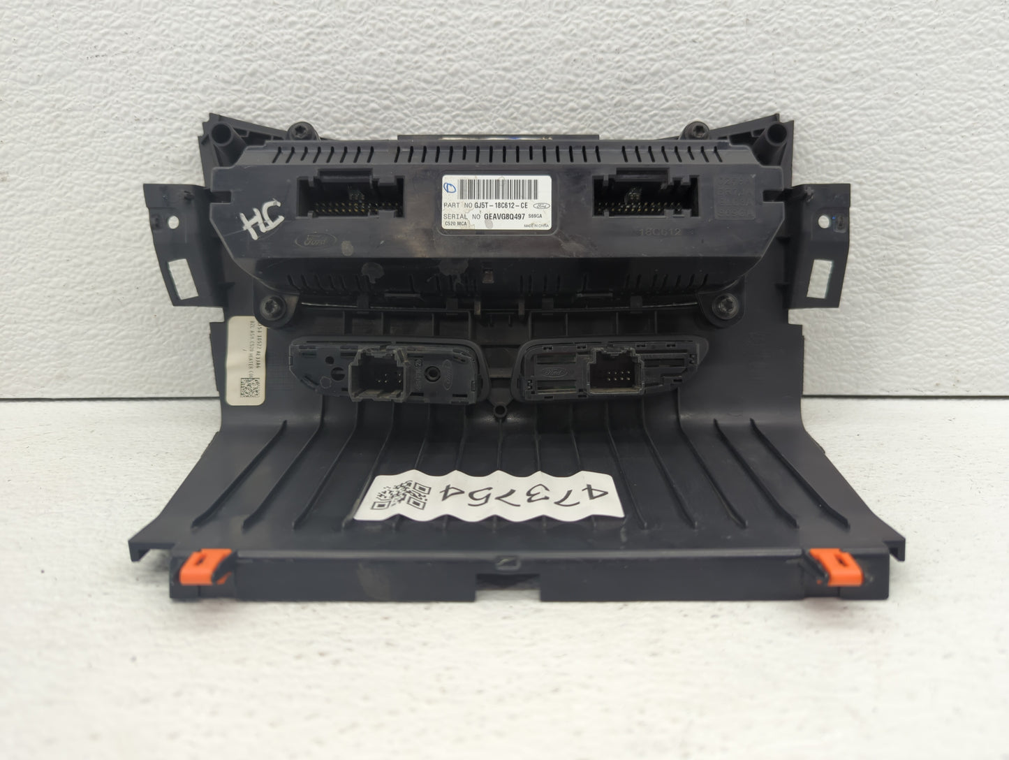 2017 Ford Escape Climate Control Module Temperature AC/Heater Replacement P/N:GJ5T-18C612-EA GJ5T-18C612-FA, GJ5T-18C612-CH