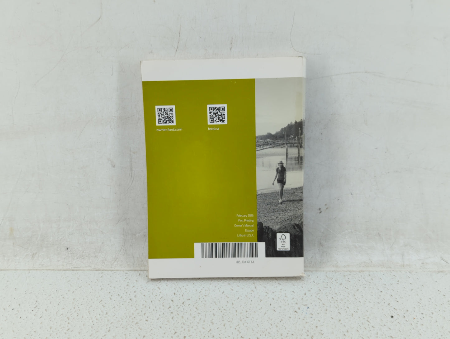 2017 Ford Escape Owners Manual Book Guide OEM Used Auto Parts - Oemusedautoparts1.com