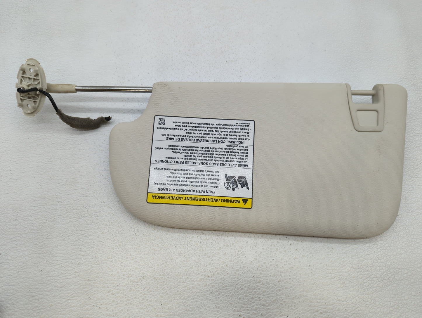 2013-2019 Ford Escape Sun Visor Shade Replacement Passenger Right Mirror Fits Fits 2013 2014 2015 2016 2017 2018 2019 OEM Us