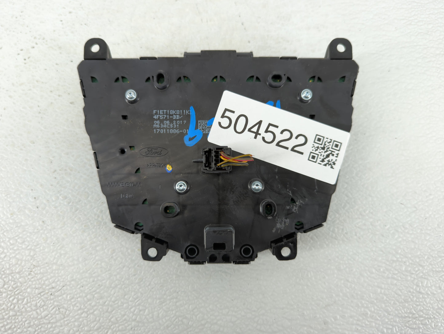2017-2019 Ford Escape Radio Control Panel - Oemusedautoparts1.com