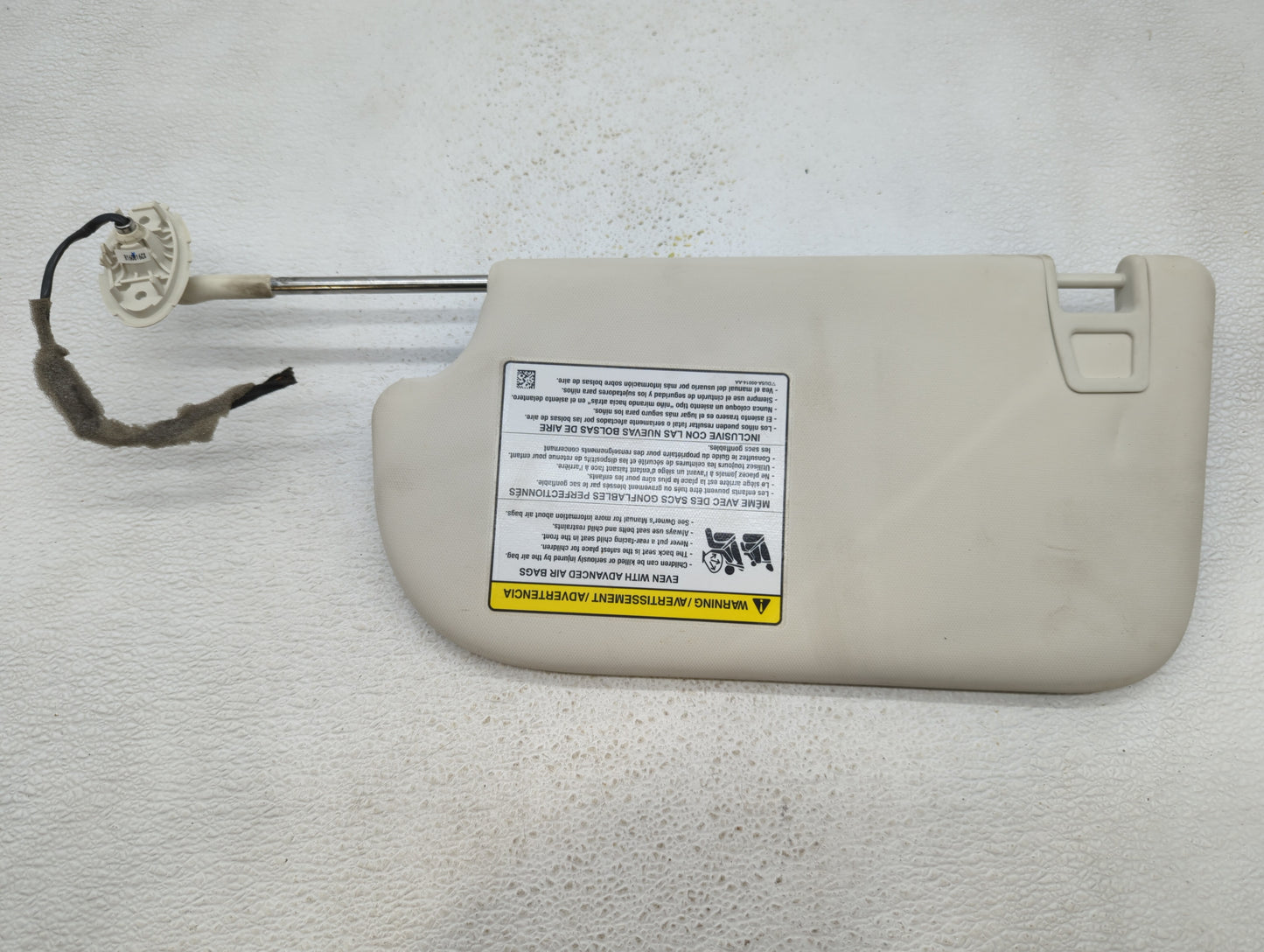 2013-2019 Ford Escape Sun Visor Shade Replacement Passenger Right Mirror Fits Fits 2013 2014 2015 2016 2017 2018 2019 OEM Us