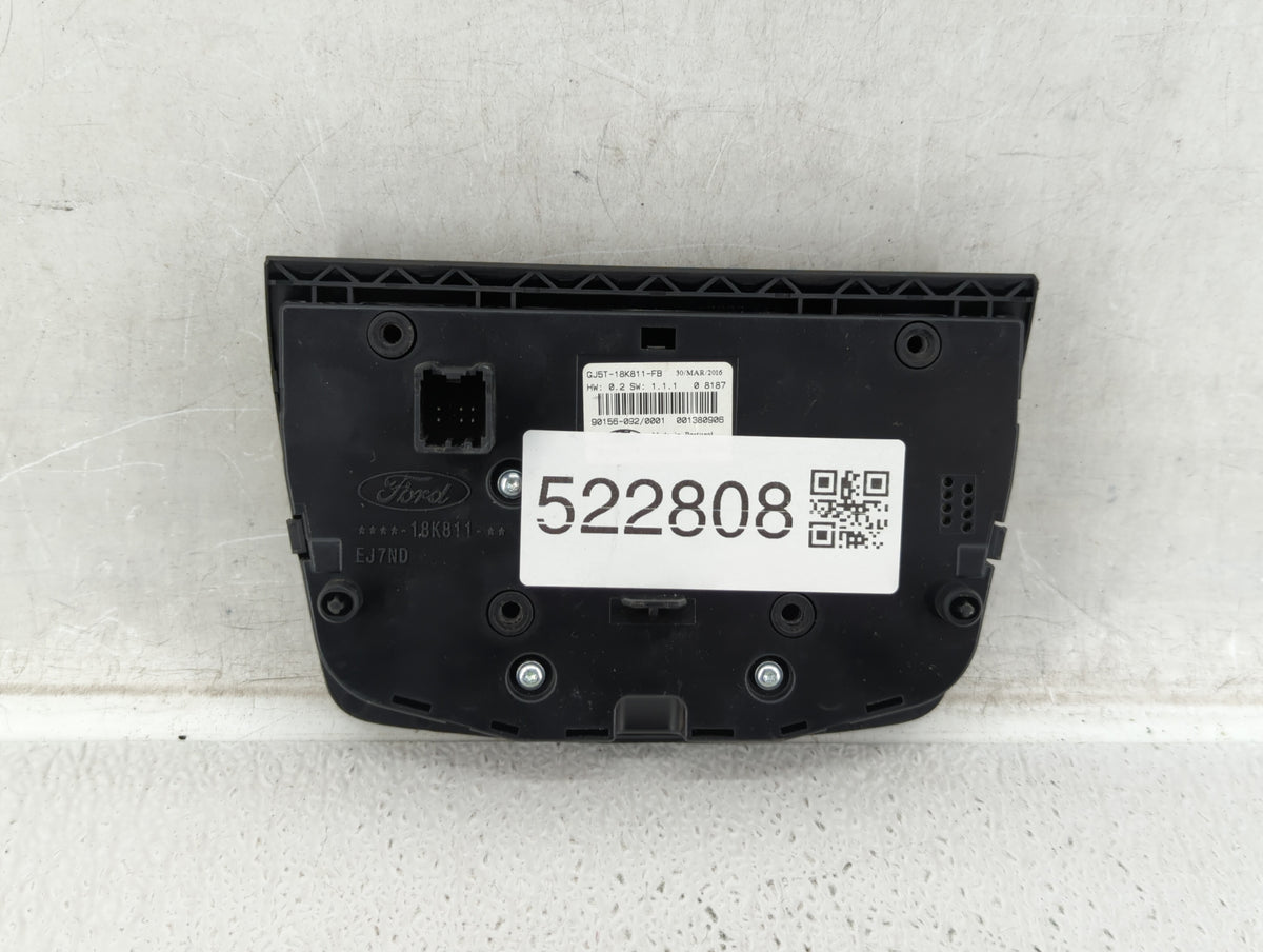 2017-2019 Ford Escape Radio Control Panel 522808 - Oemusedautoparts1.com