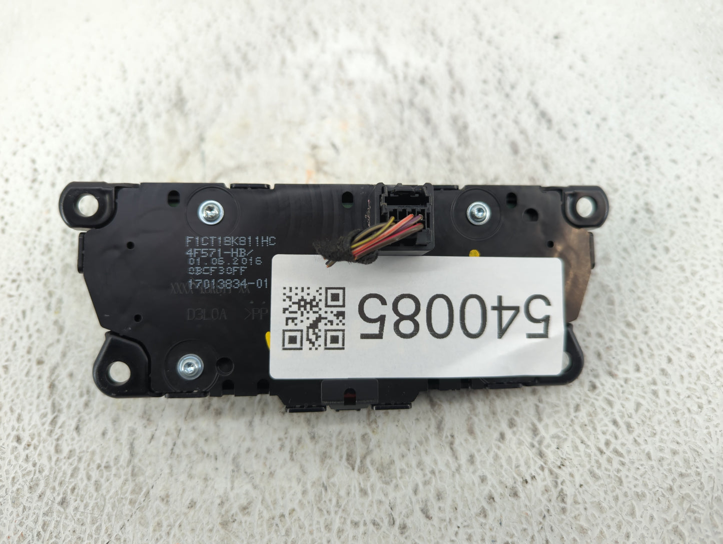 2017-2019 Ford Escape Radio Control Panel - Oemusedautoparts1.com