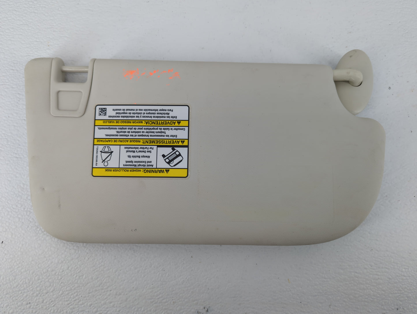 2013-2019 Ford Escape Sun Visor Shade Replacement Driver Left Mirror Fits Fits 2013 2014 2015 2016 2017 2018 2019 OEM Used A