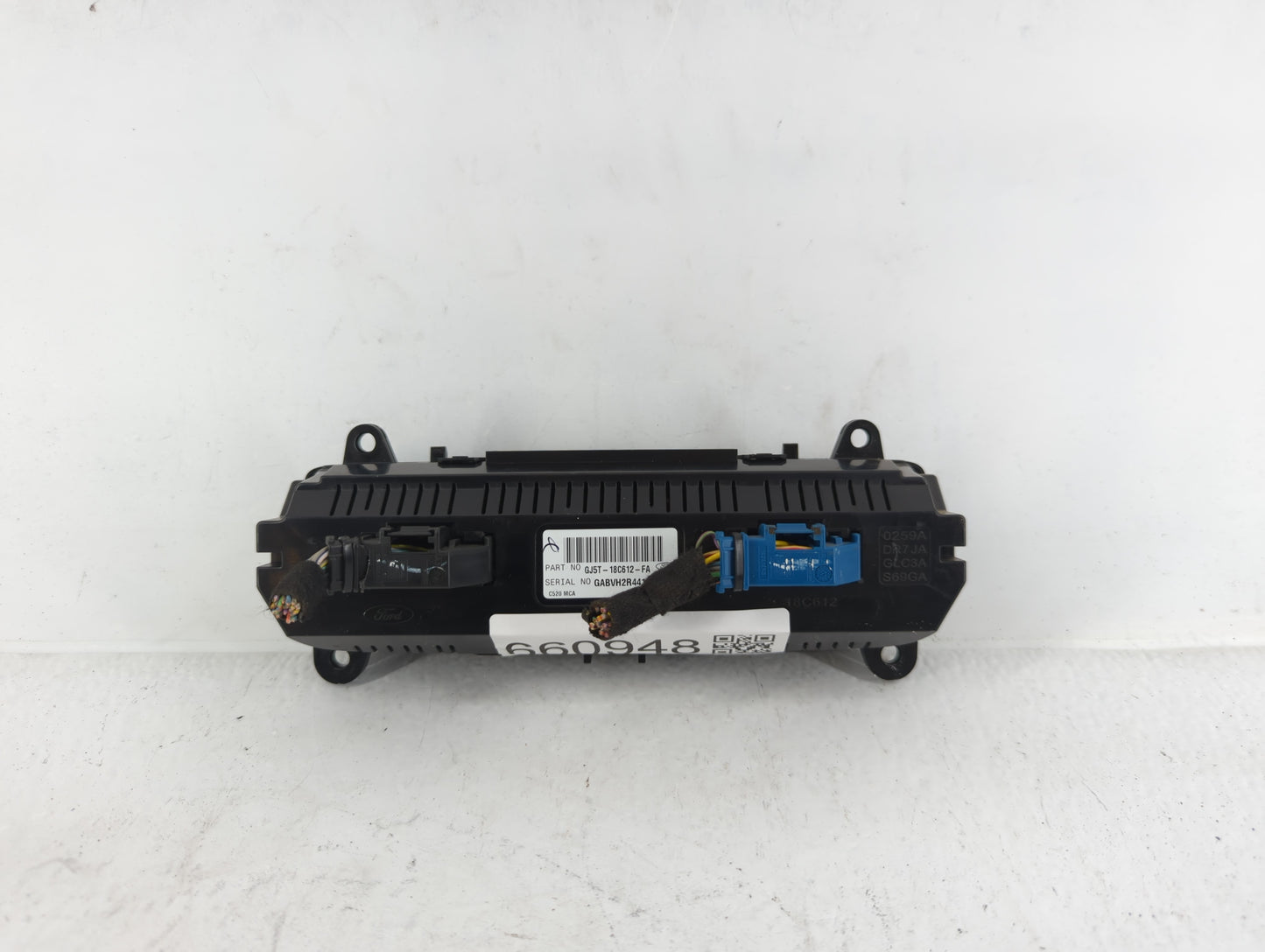 2017 Ford Escape Climate Control Module Temperature AC/Heater Replacement P/N:GJ5T-18C612-FA GJ5T-18C612-CE Fits OEM Used Au