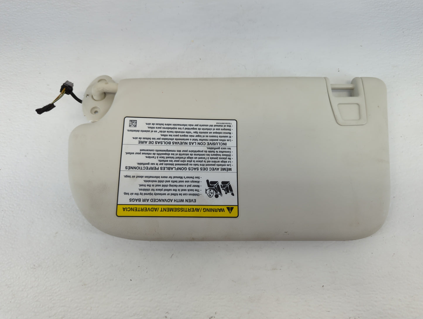 2013-2019 Ford Escape Sun Visor Shade Replacement Passenger Right Mirror Fits Fits 2013 2014 2015 2016 2017 2018 2019 OEM Us