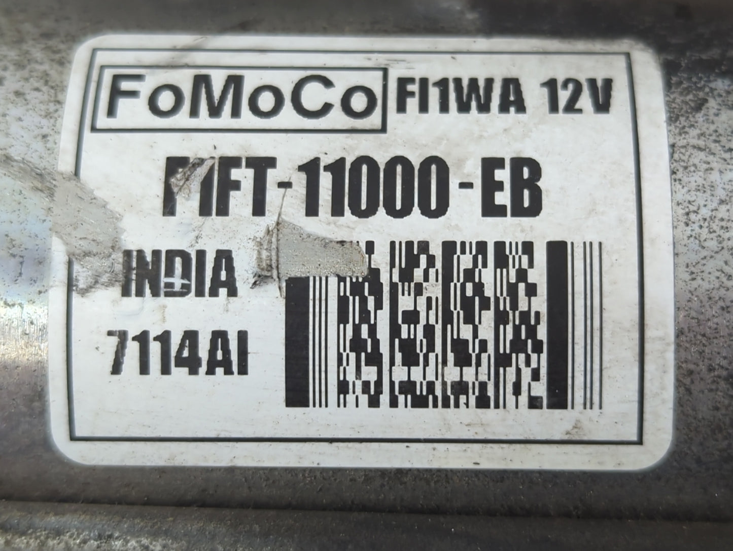 2017-2019 Ford Escape Car Starter Motor Solenoid OEM P/N:FIIFT-11000-EB Fits Fits 2017 2018 2019 OEM Used Auto Parts - Oemus