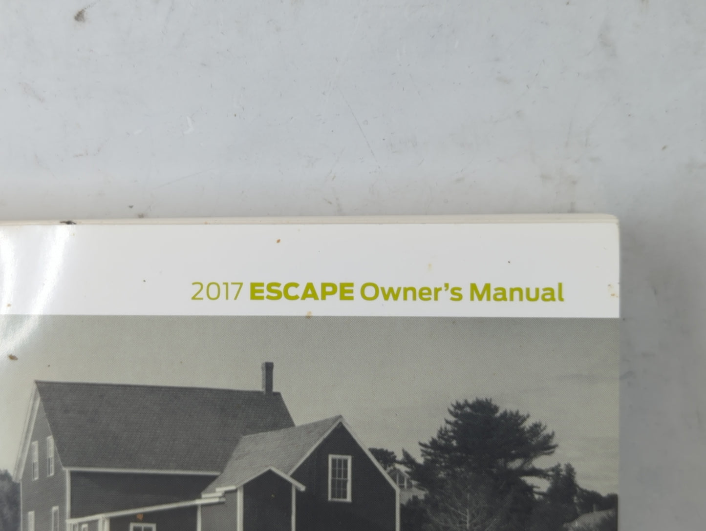 2017 Ford Escape Owners Manual Book Guide P/N:HJ5J 19A321 AC OEM Used Auto Parts - Oemusedautoparts1.com
