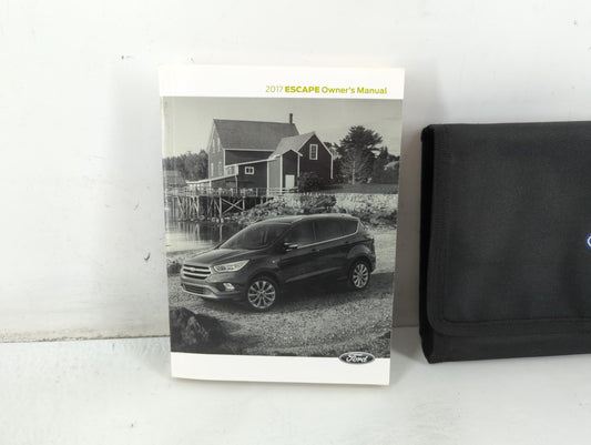 2017 Ford Escape Owners Manual Book Guide P/N:HJ5J 19A321 AC OEM Used Auto Parts