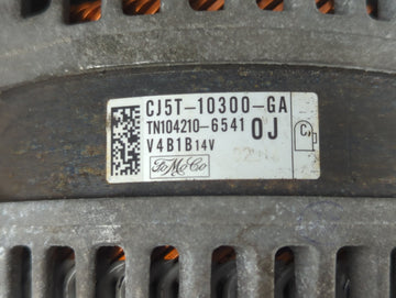 2013-2019 Ford Escape Alternator Replacement Generator Charging Assembly Engine OEM P/N:TN104210-6541 CJ5T-10300-GA Fits OEM Used Auto Parts