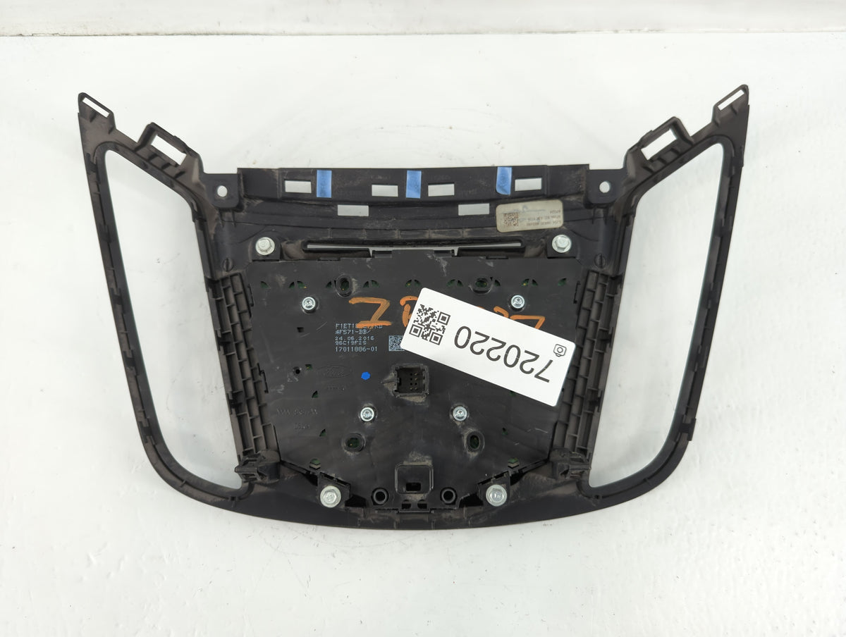 2017-2019 Ford Escape Am Fm Cd Player Radio Receiver 720220 - Oemusedautoparts1.com