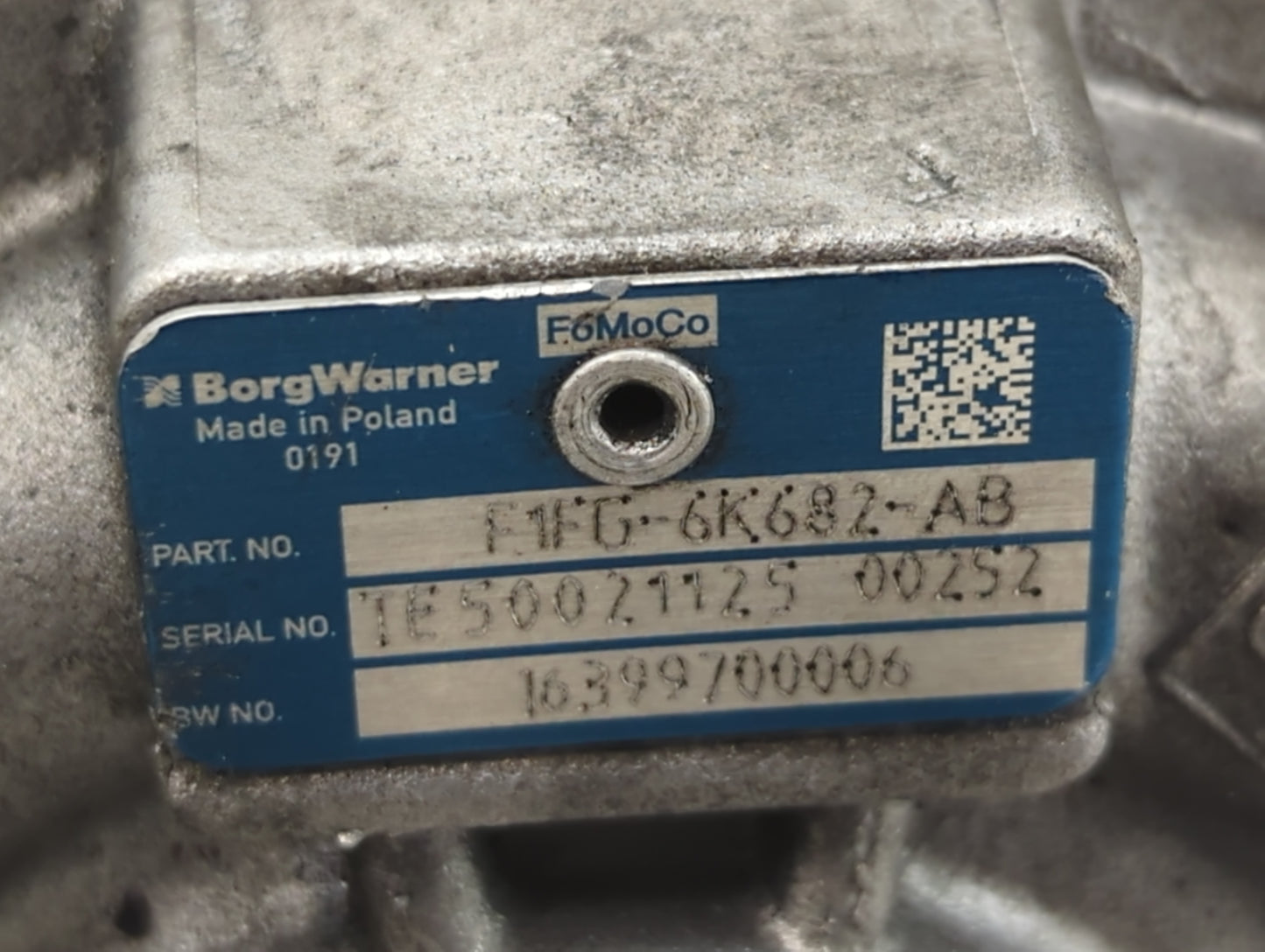 2017 Ford Escape Turbocharger Turbo Charger Super Charger Supercharger - Oemusedautoparts1.com