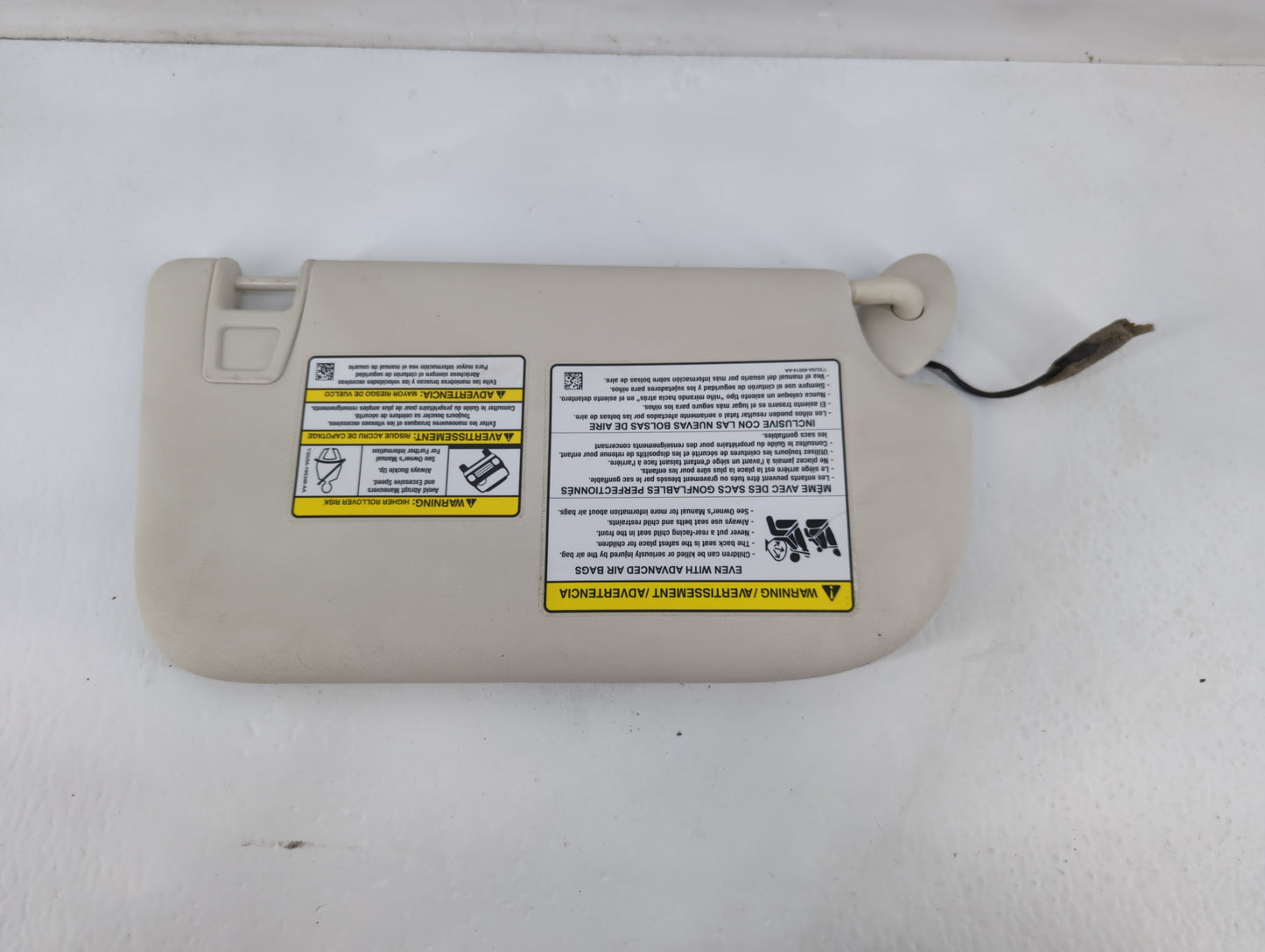 2013-2019 Ford Escape Sun Visor Shade Replacement Driver Left Mirror Fits Fits 2013 2014 2015 2016 2017 2018 2019 OEM Used A