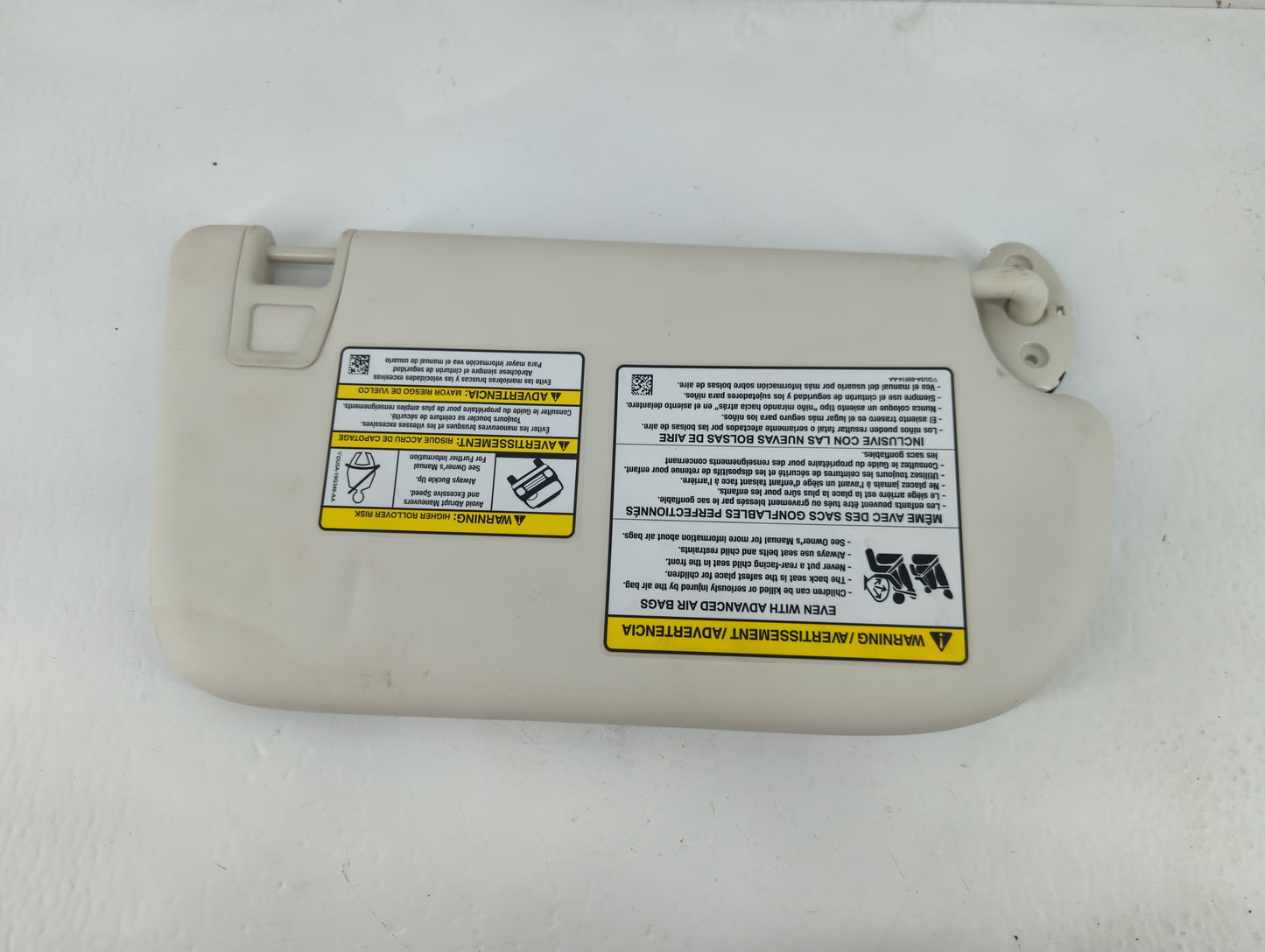 2013-2019 Ford Escape Sun Visor Shade Replacement Driver Left Mirror Fits Fits 2013 2014 2015 2016 2017 2018 2019 OEM Used A