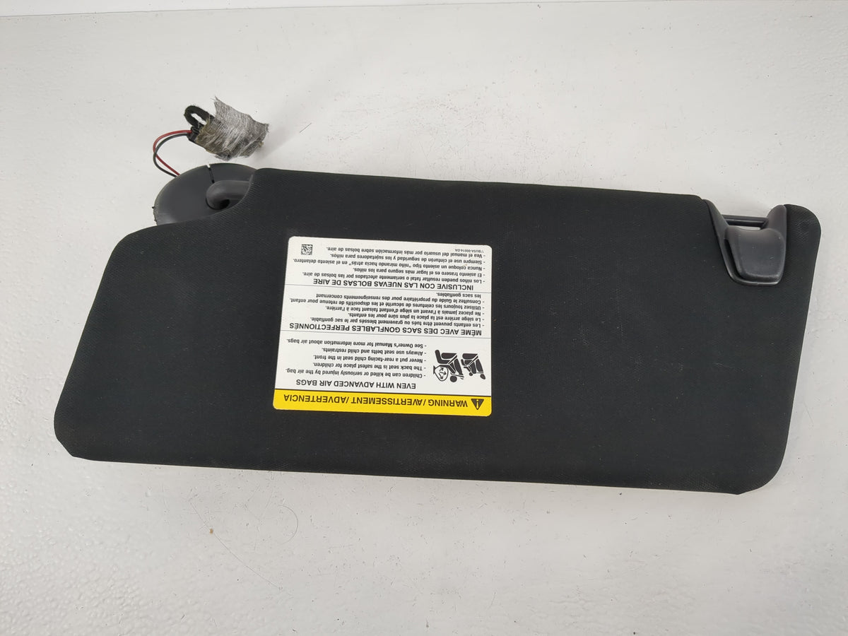 2016-2019 Ford Explorer Sun Visor Shade Replacement Passenger Right Mirror Fits Fits 2016 2017 2018 2019 OEM Used Auto Parts