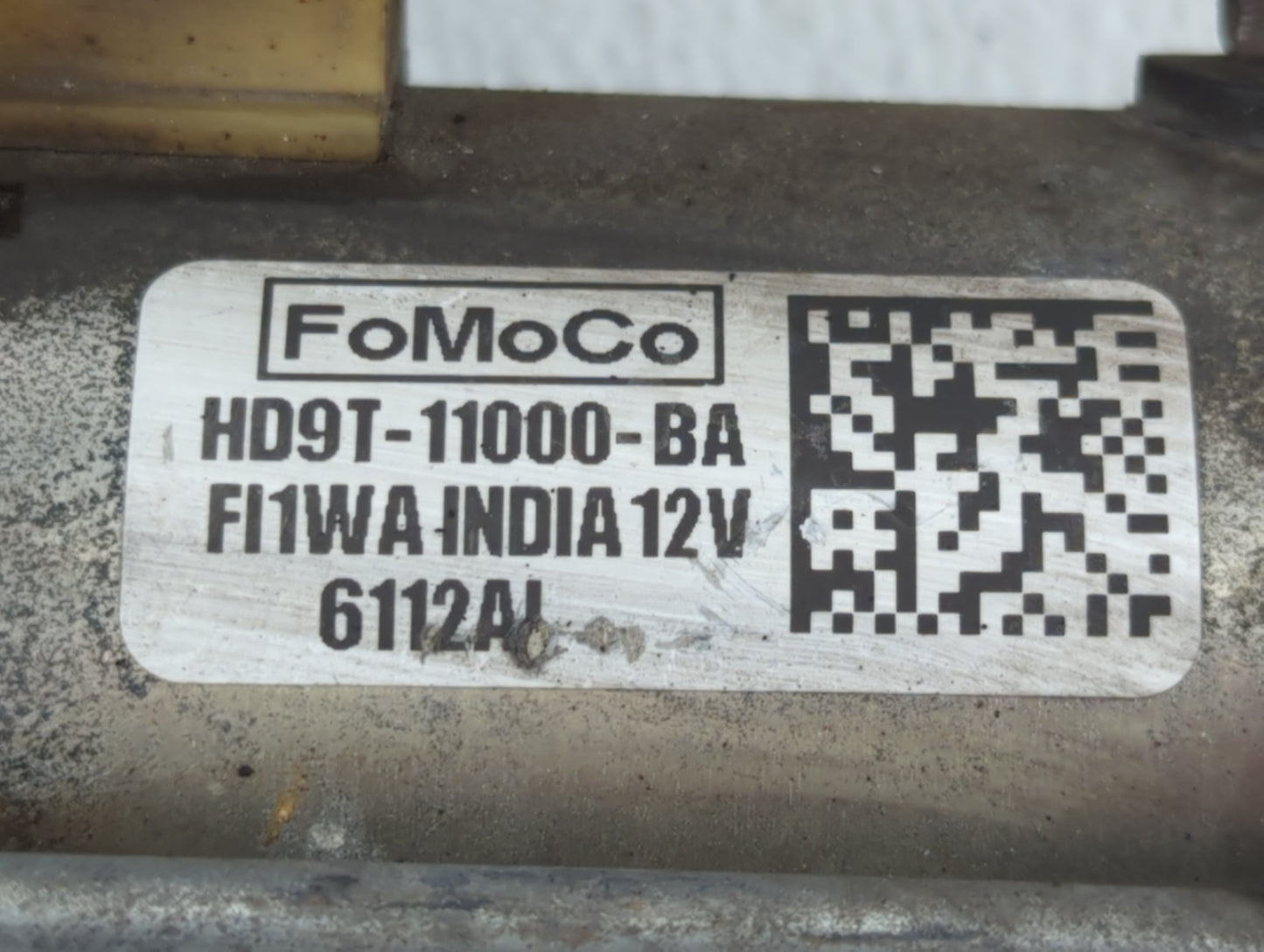 2011-2019 Ford Explorer Car Starter Motor Solenoid OEM P/N:HD9T-11000-BA Fits OEM Used Auto Parts - Oemusedautoparts1.com