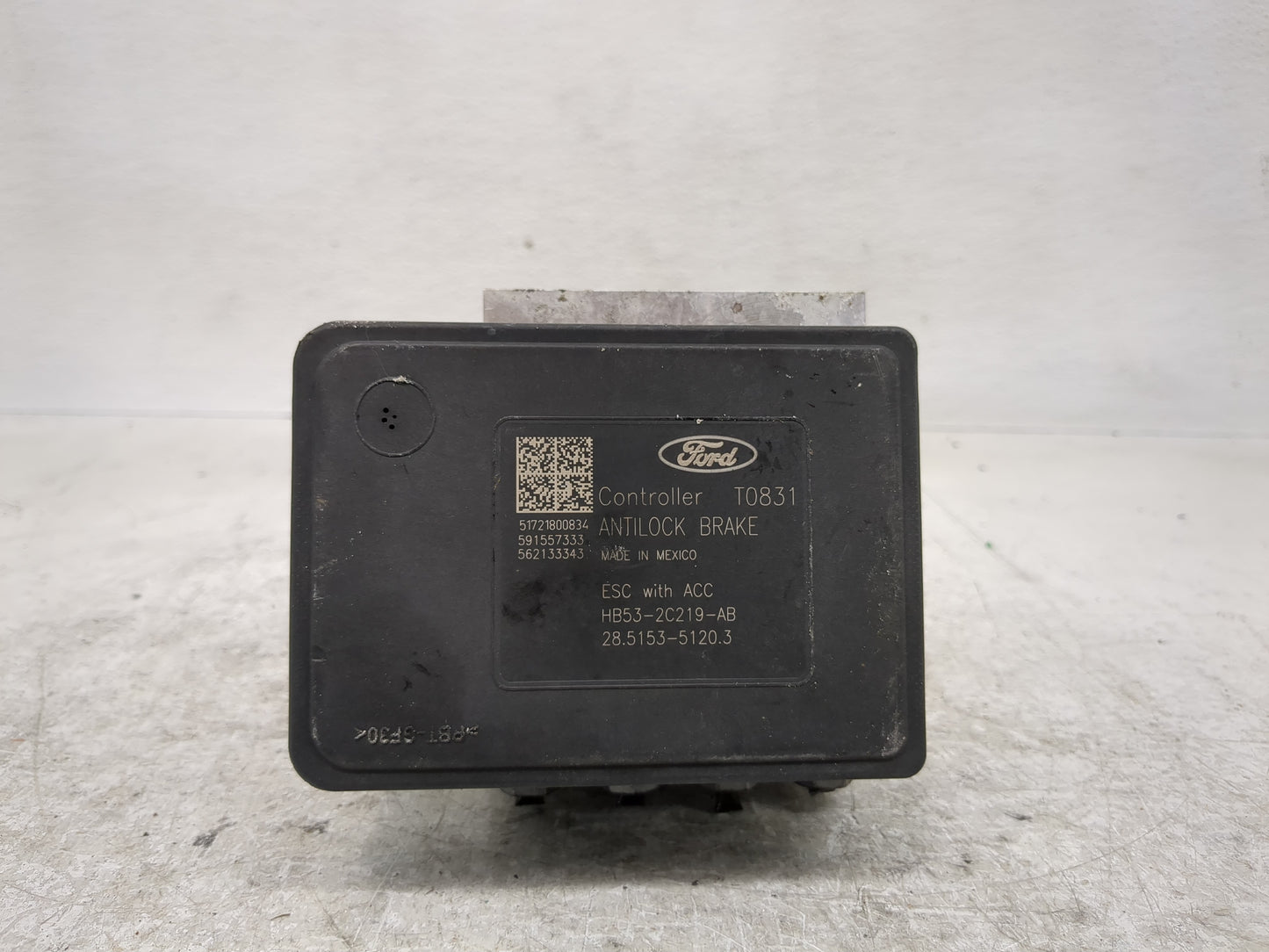 2017 Ford Explorer ABS Pump Control Module Replacement P/N:HB53-2C219-AB Fits OEM Used Auto Parts - Oemusedautoparts1.com