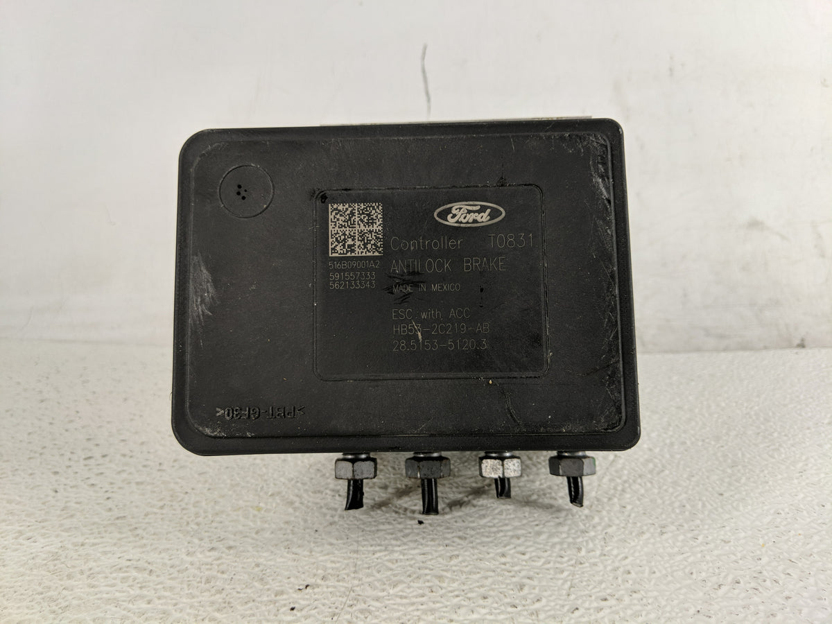 2016-2019 Ford Explorer Anti-Lock Brake ABS Pump Module Actuator OEM P/N:HB53-2C219-AB Fits Fits 2016 2017 2018 2019 OEM Use