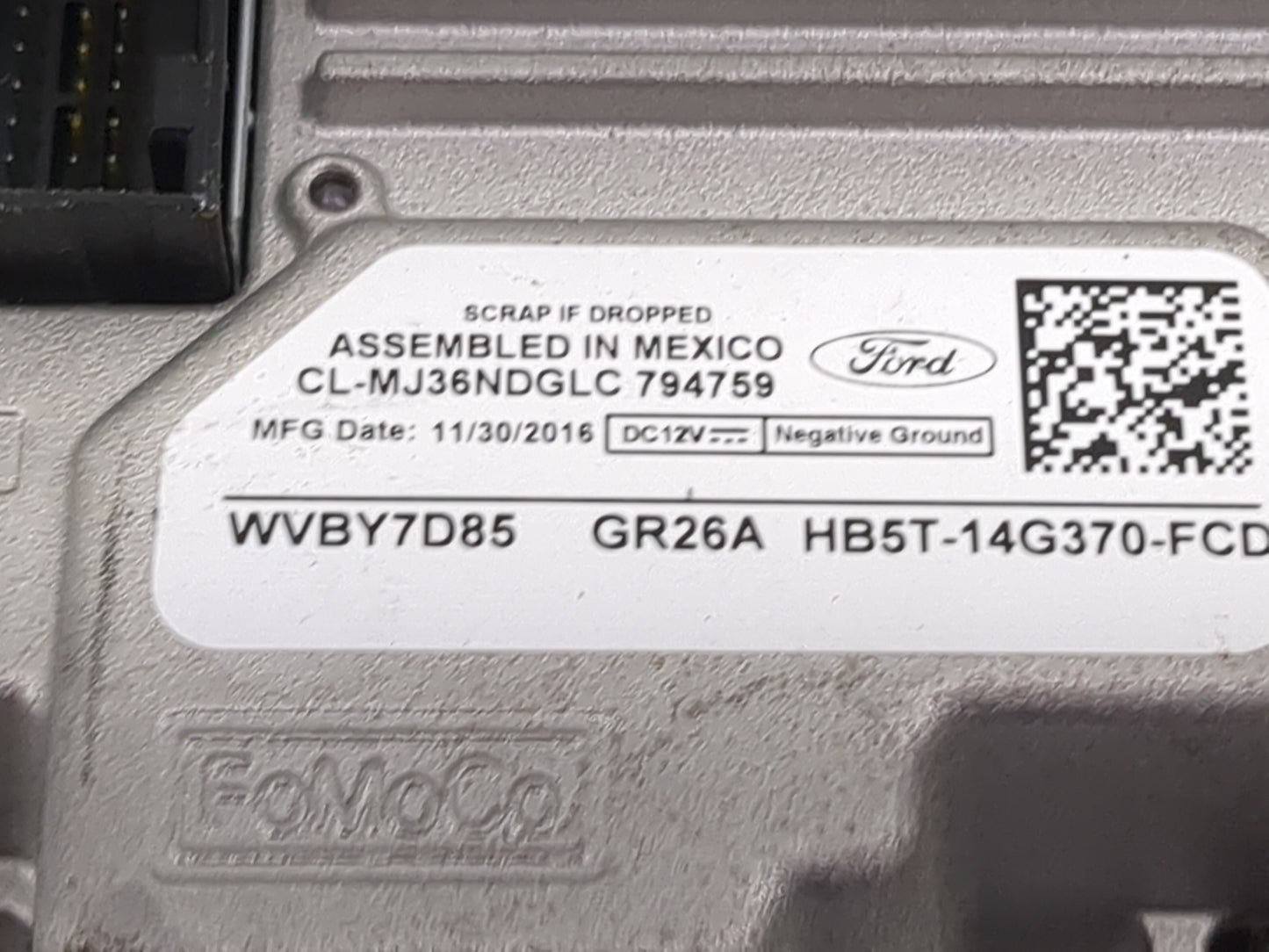 2016-2017 Ford Explorer Communication Control Module 1203333 - Oemusedautoparts1.com