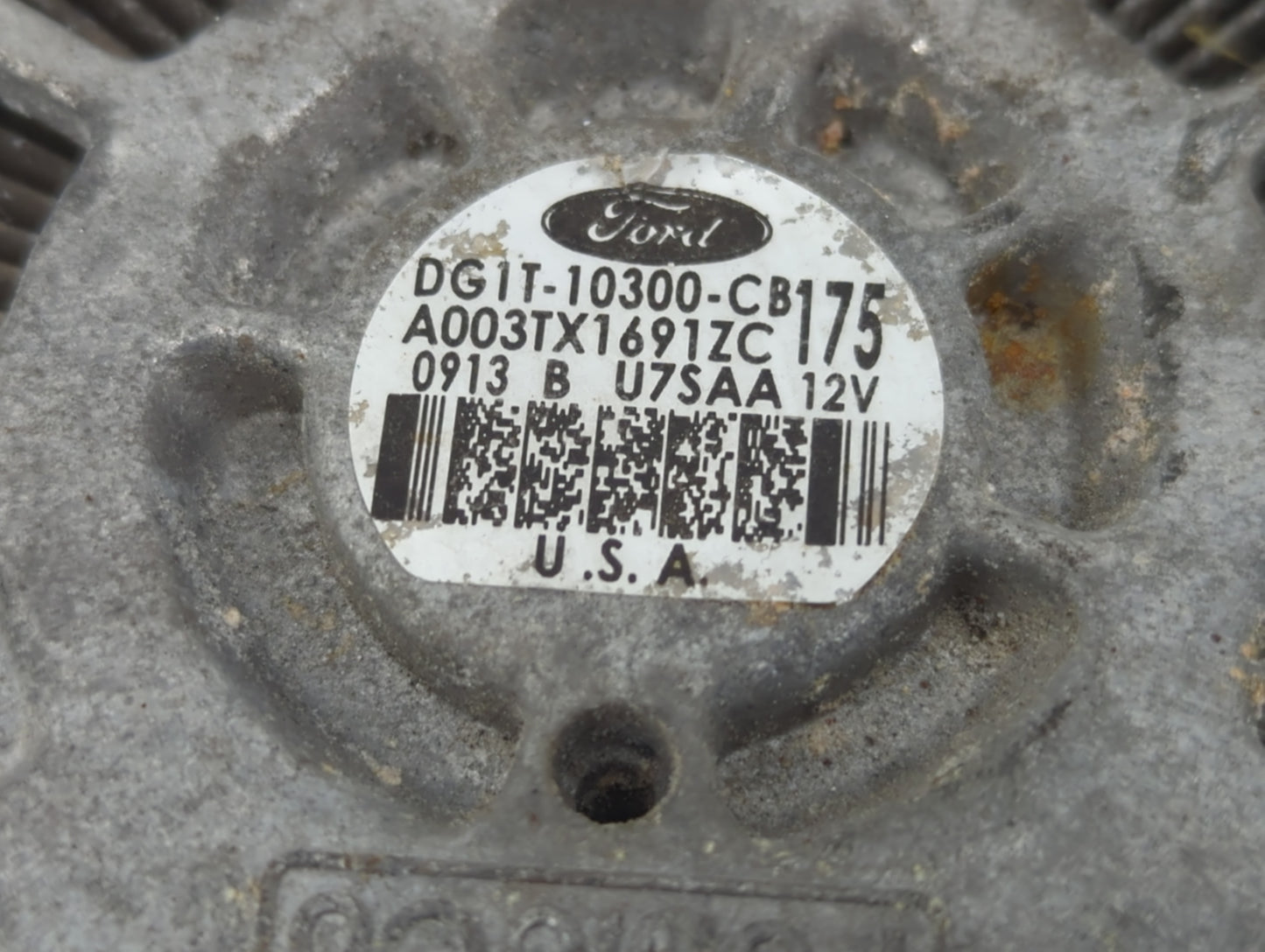 2011-2019 Ford Explorer Alternator Replacement Generator Charging Assembly Engine OEM P/N:DG1T-10300-CB GB5T-10300-AB Fits O