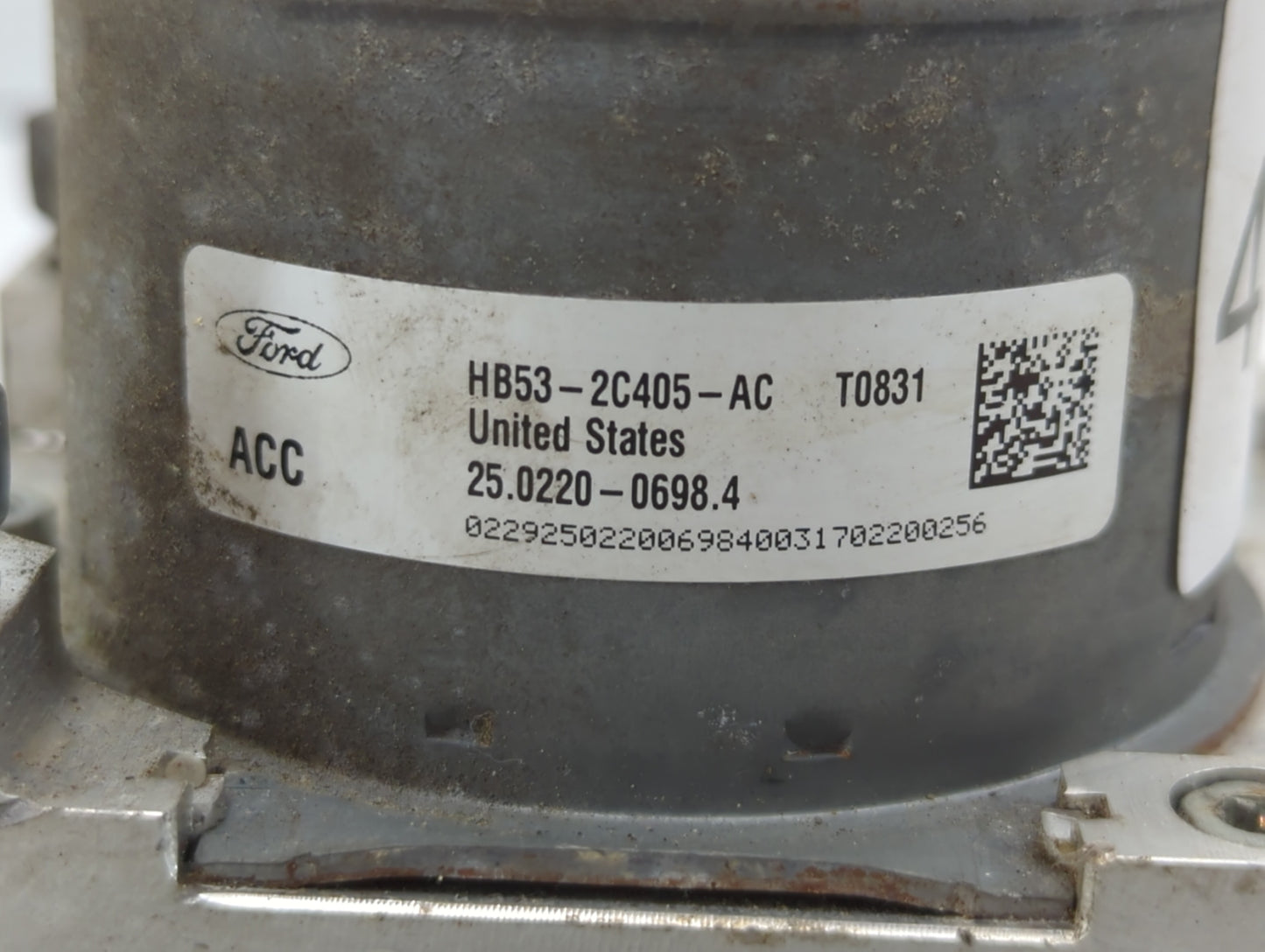 2017 Ford Explorer ABS Pump Control Module Replacement P/N:HB53-2C405-AC Fits OEM Used Auto Parts - Oemusedautoparts1.com