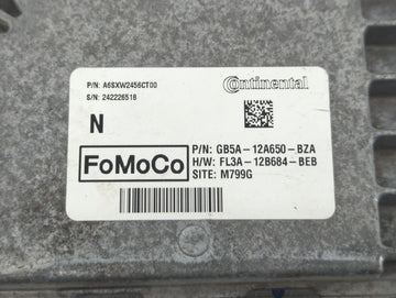 2016-2019 Ford Explorer PCM Engine Control Computer ECU ECM PCU OEM P/N:GB5A-12A650-BZA FL3A-12B684-BEB Fits OEM Used Auto Parts