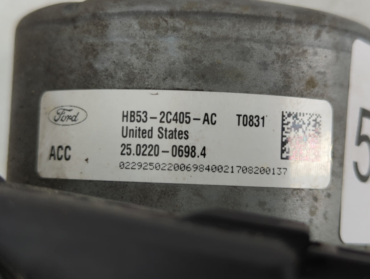 2016-2019 Ford Explorer Anti-Lock Brake ABS Pump Module Actuator OEM P/N:HB53-2C405-AC Fits Fits 2016 2017 2018 2019 OEM Use