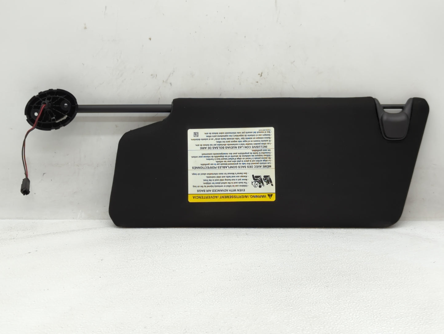 2017 Ford Explorer Sun Visor Shade Replacement Passenger Right Mirror Fits OEM Used Auto Parts - Oemusedautoparts1.com