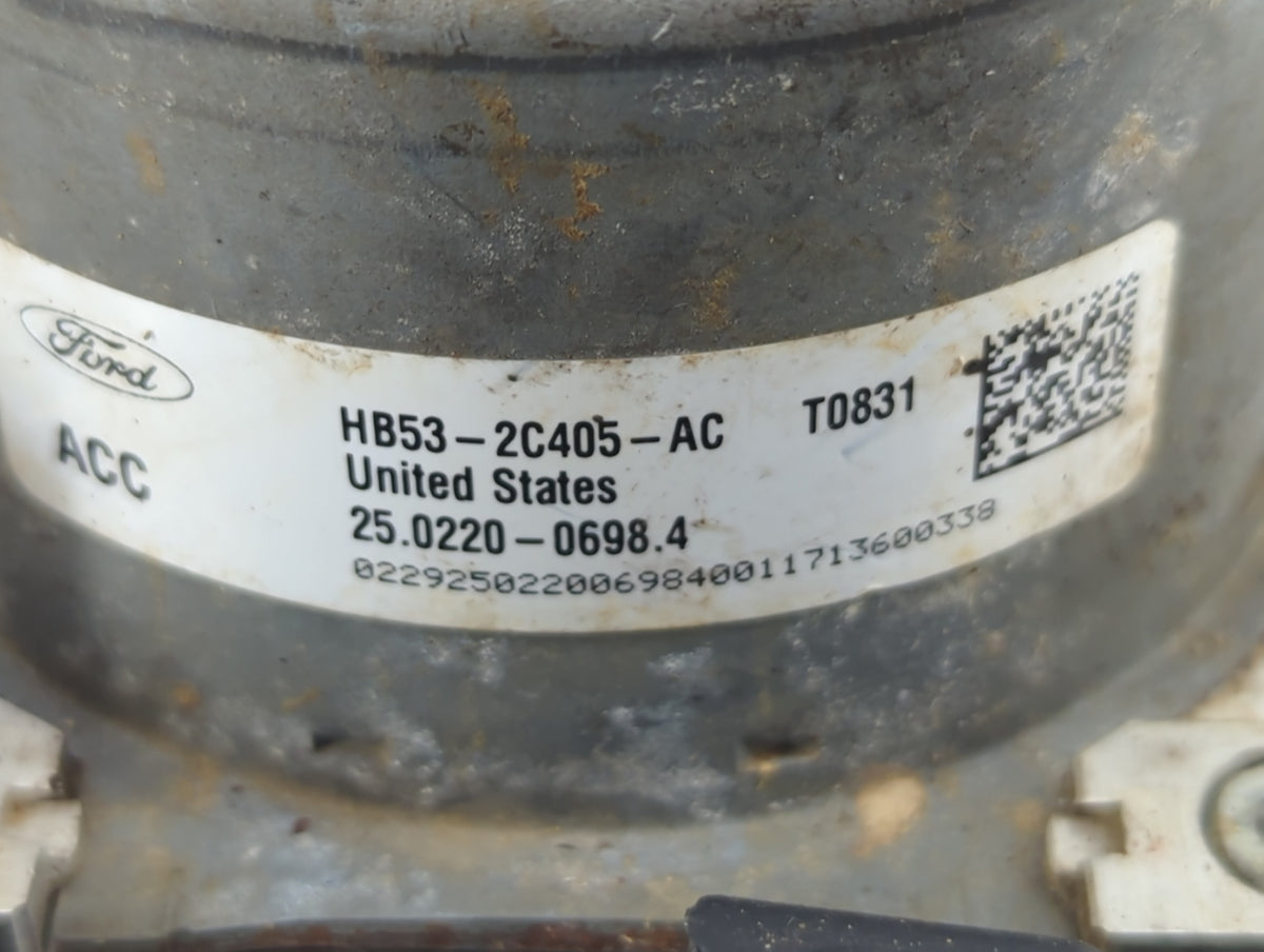2016-2019 Ford Explorer Anti-Lock Brake ABS Pump Module Actuator OEM P/N:HB53-2C405-AC Fits Fits 2016 2017 2018 2019 OEM Use