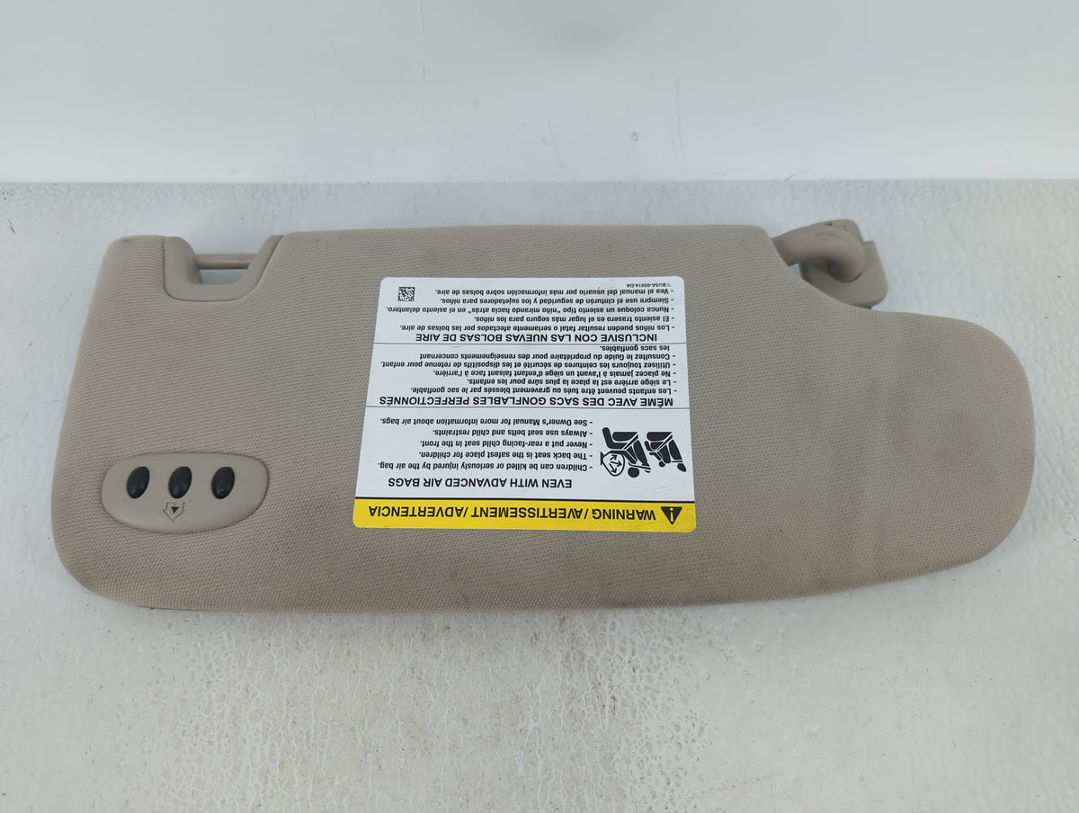 2016-2019 Ford Explorer Sun Visor Shade Replacement Driver Left Mirror Fits Fits 2016 2017 2018 2019 OEM Used Auto Parts - O