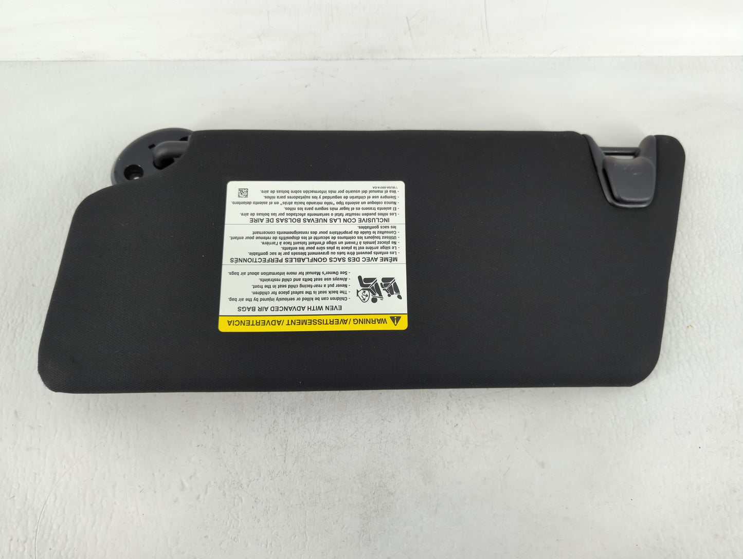 2017 Ford Explorer Sun Visor Shade Replacement Passenger Right Mirror Fits OEM Used Auto Parts - Oemusedautoparts1.com