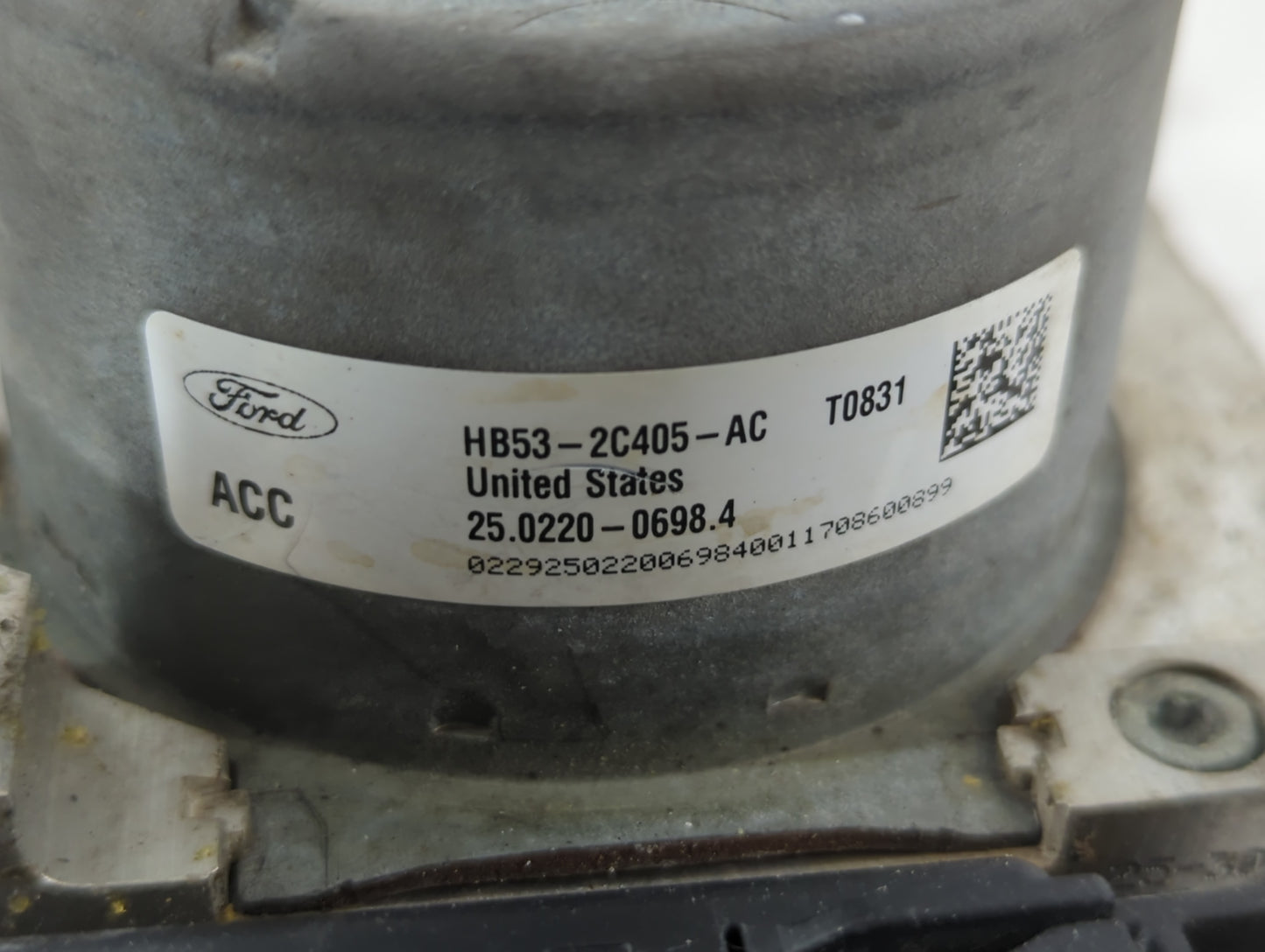 2017 Ford Explorer ABS Pump Control Module Replacement P/N:HB53-2C405-AC Fits OEM Used Auto Parts - Oemusedautoparts1.com