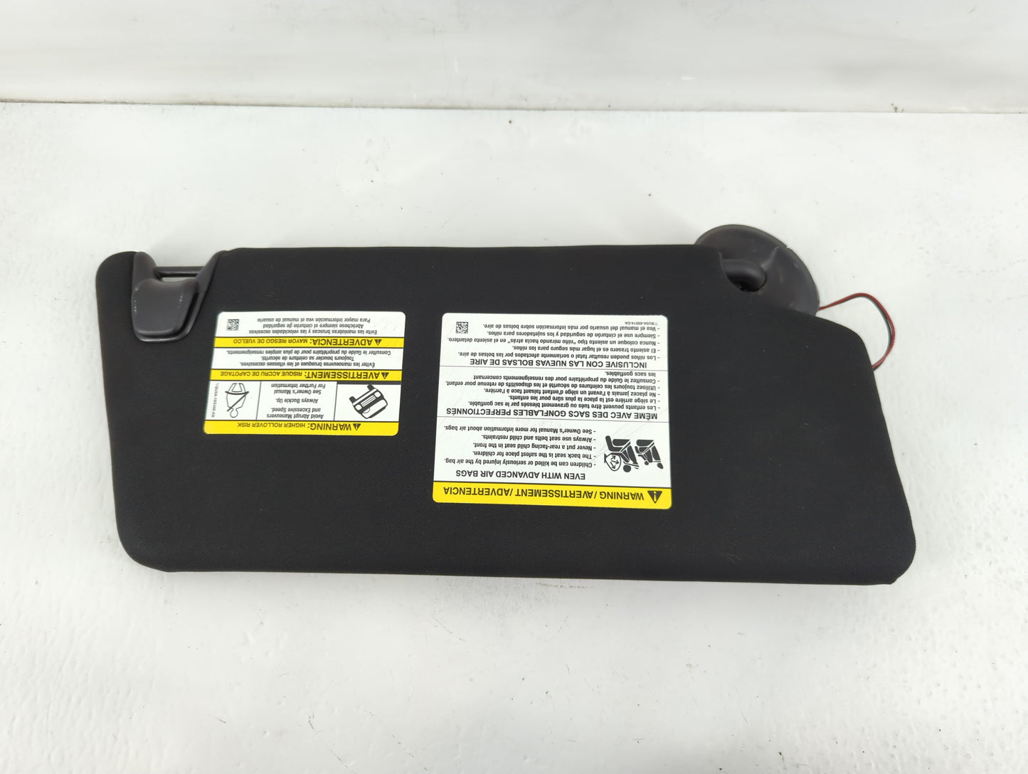 2017 Ford Explorer Sun Visor Shade Replacement Driver Left Mirror Fits OEM Used Auto Parts - Oemusedautoparts1.com