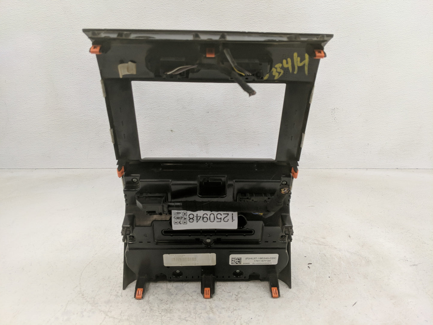2017 Ford F-150 Radio AM FM Cd Player Receiver Replacement P/N:HL3T-18E243-CDC Fits OEM Used Auto Parts - Oemusedautoparts1.