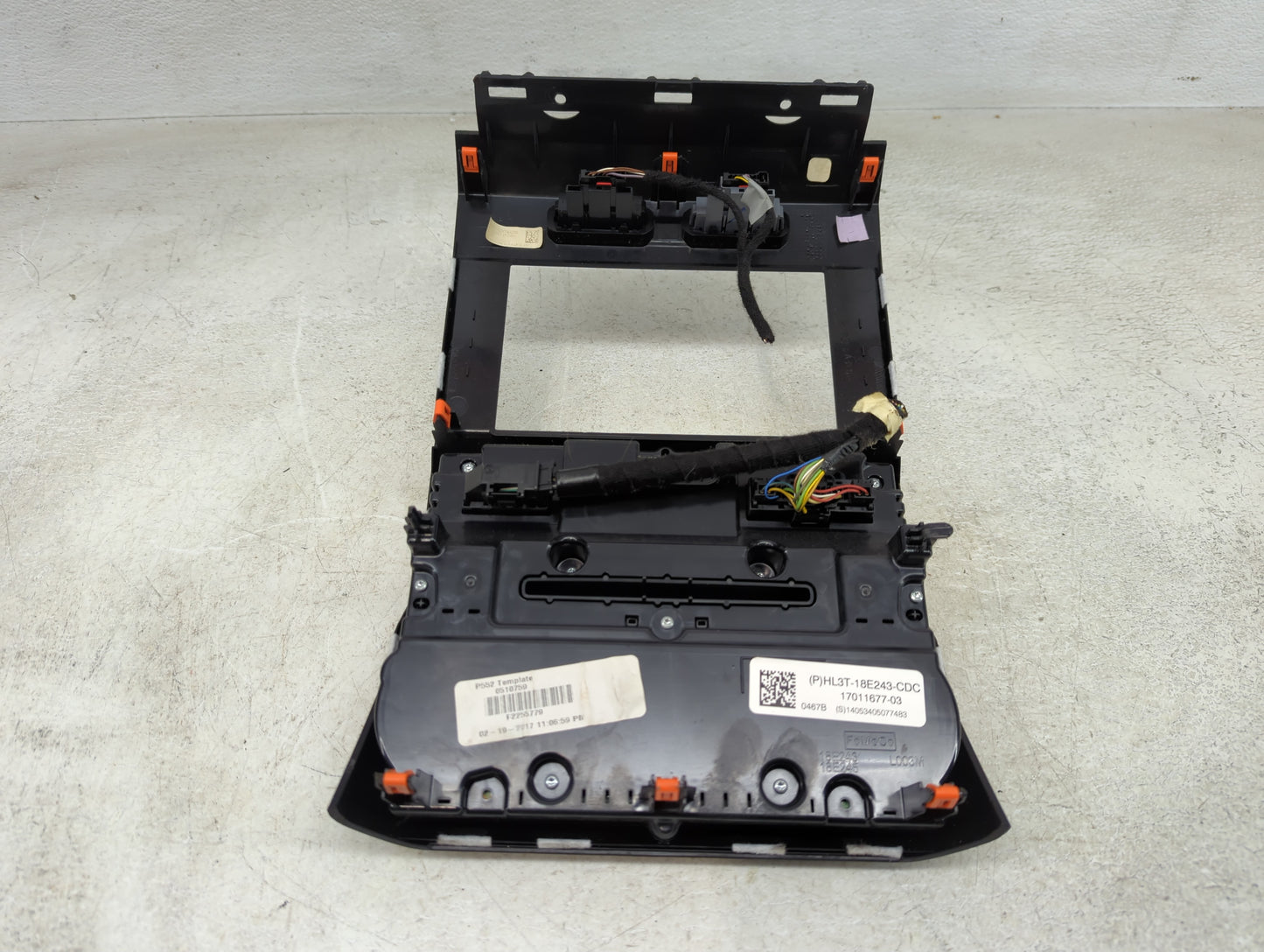 2017-2017 Ford F-150 Radio Control Panel - Oemusedautoparts1.com