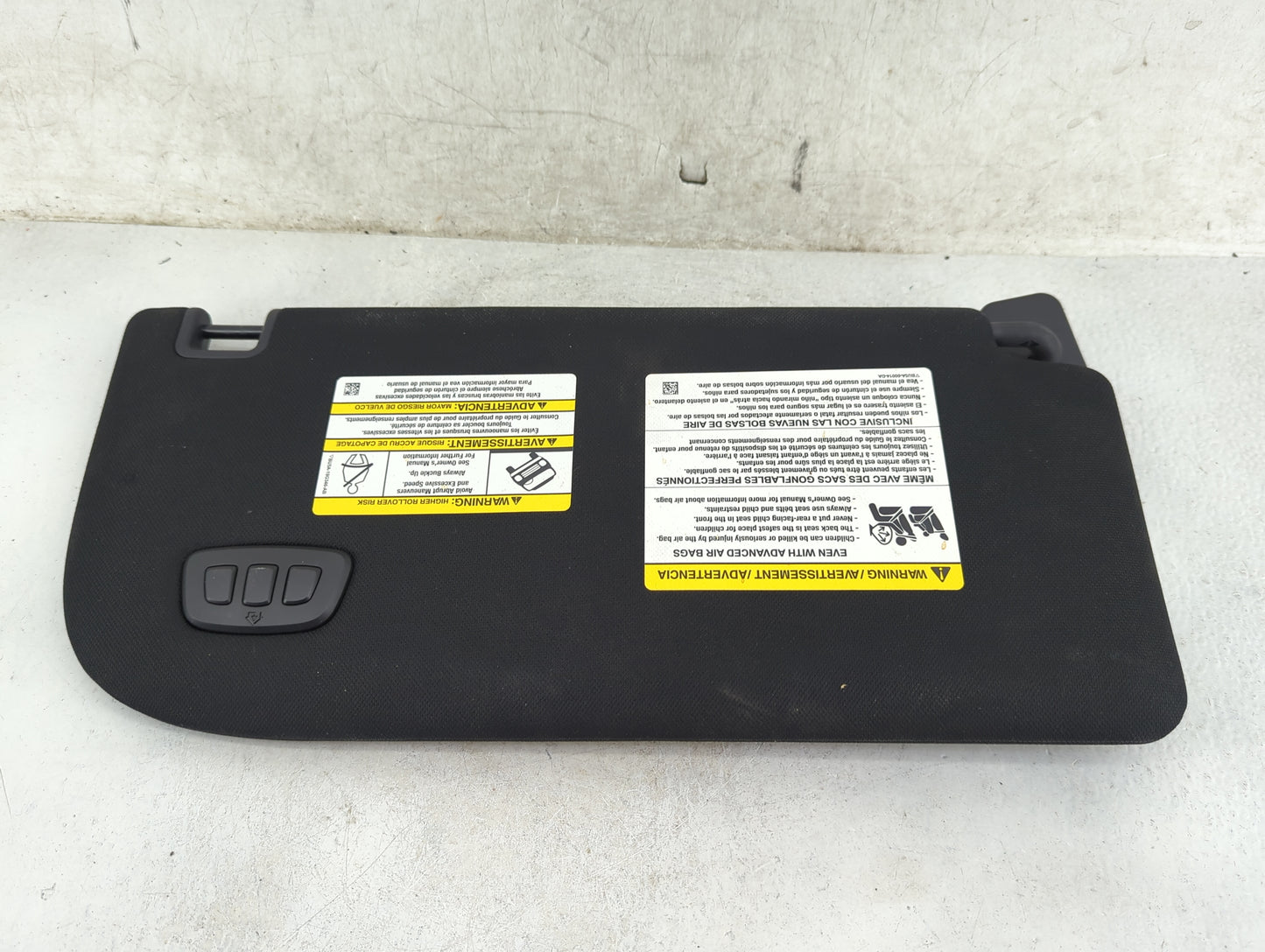 2015-2017 Ford F-150 Sun Visor Shade Replacement Driver Left Mirror Fits Fits 2015 2016 2017 OEM Used Auto Parts - Oemusedau