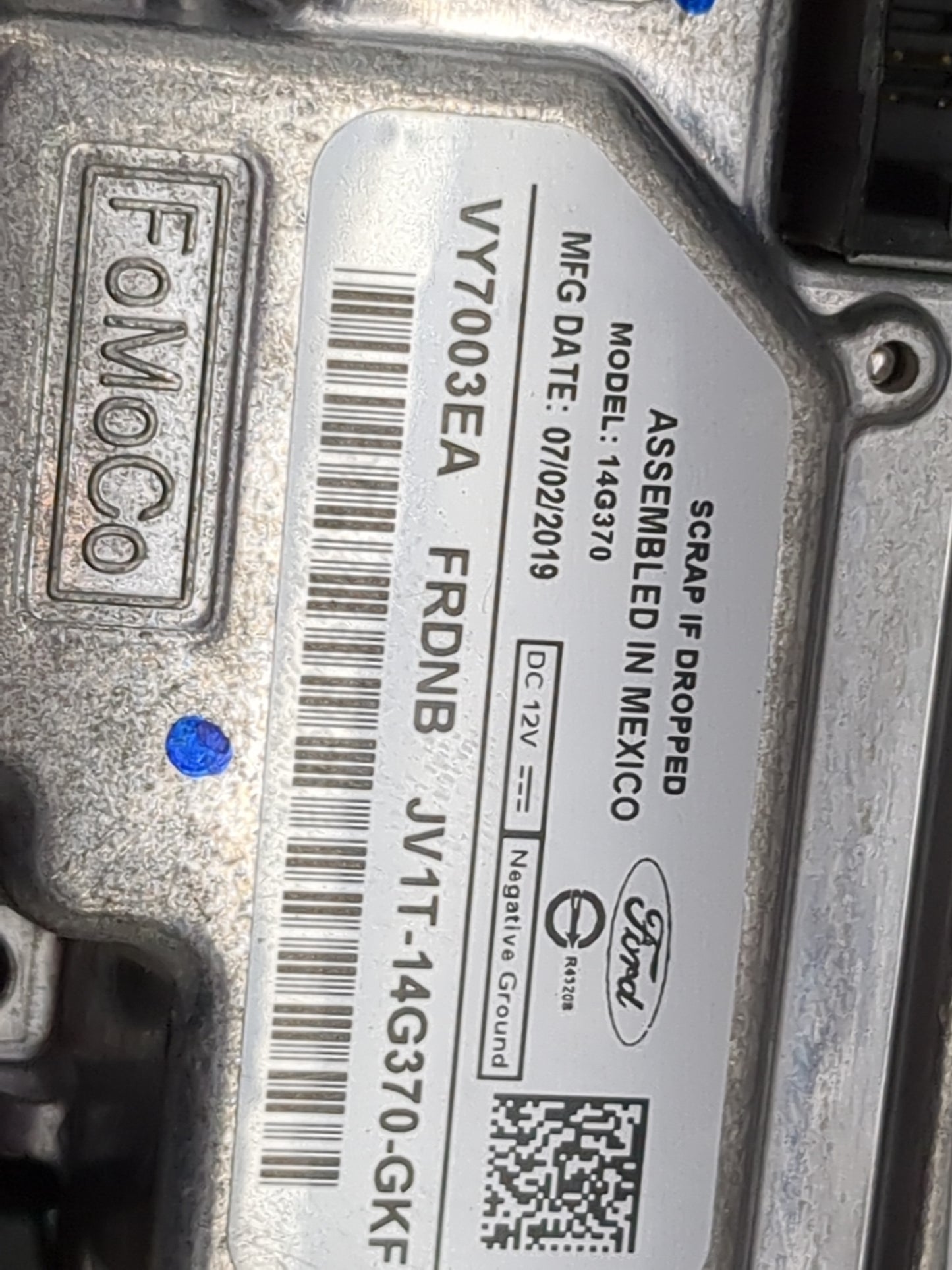2017 Ford F-150 Information-gps-tv Control Module - Oemusedautoparts1.com