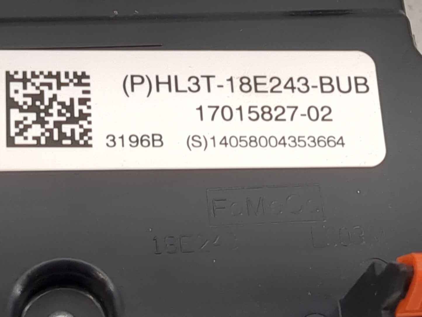 2017-2017 Ford F-150 Radio Control Panel 1492587 - Oemusedautoparts1.com