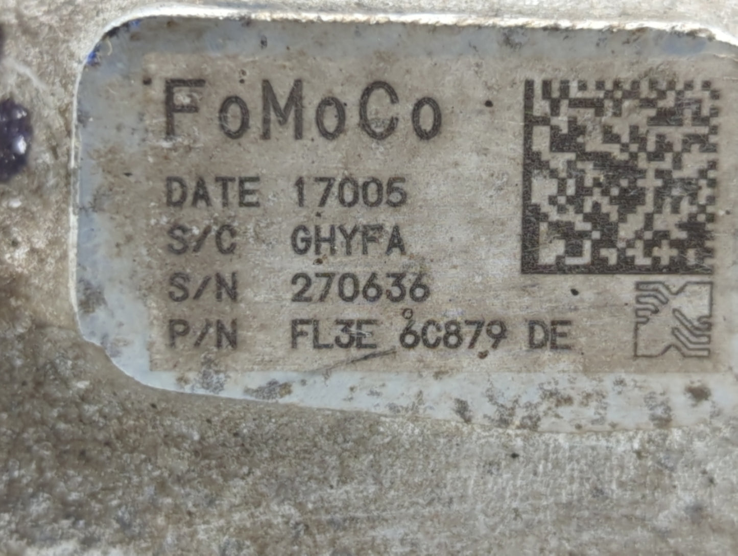 2015 Ford F-150 Turbocharger Turbo Charger Super Charger Supercharger - Oemusedautoparts1.com