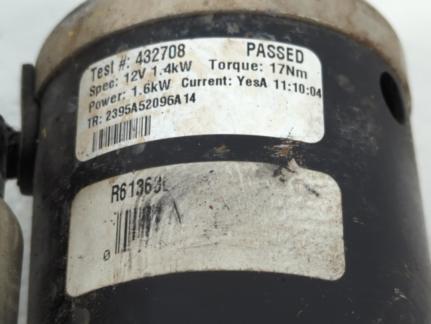 2015-2017 Ford F-150 Car Starter Motor Solenoid OEM P/N:R61363L 432708 Fits Fits 2015 2016 2017 2018 2019 2020 OEM Used Auto