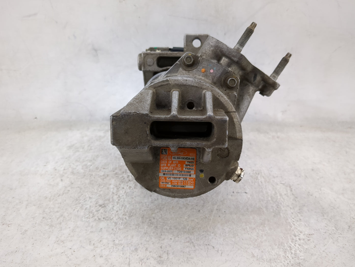 Ford F150 Air Conditioning A/c Ac Compressor Oem - Oemusedautoparts1.com