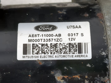 2011-2019 Ford Fiesta Car Starter Motor Solenoid OEM P/N:AE8T-11000-AB Fits Fits 2011 2012 2013 2014 2015 2016 2017 2018 2019 OEM Used Auto Parts