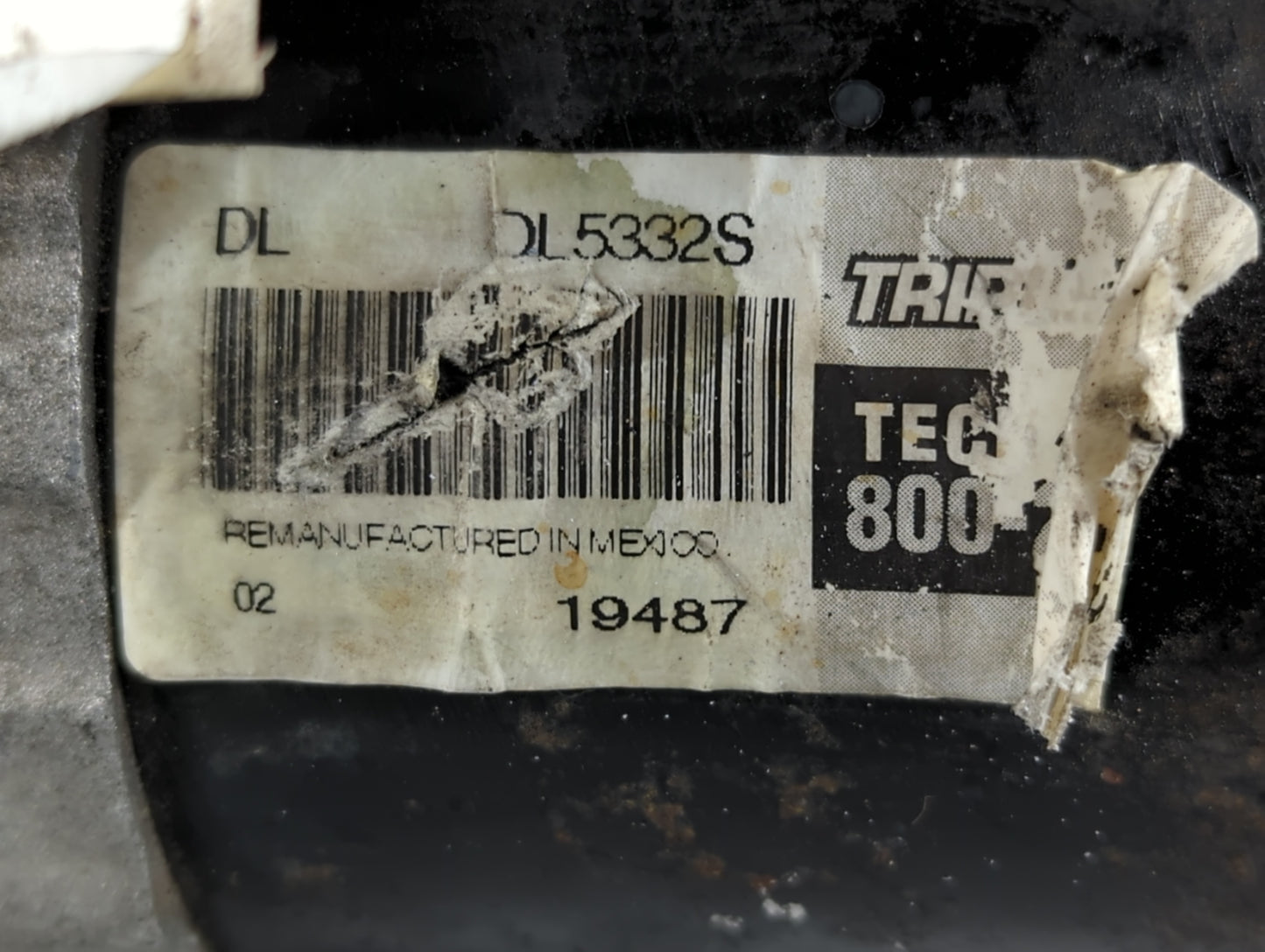 2011-2019 Ford Fiesta Car Starter Motor Solenoid OEM P/N:5332S 19487 Fits Fits 2011 2012 2013 2014 2015 2016 2017 2018 2019