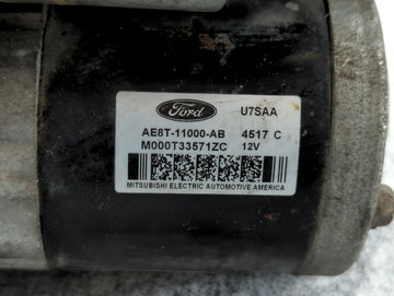 2011-2019 Ford Fiesta Car Starter Motor Solenoid OEM P/N:M000T33571ZC AE8T-11000-AB Fits OEM Used Auto Parts