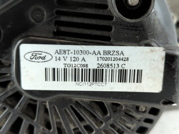 2011-2019 Ford Fiesta Alternator Replacement Generator Charging Assembly Engine OEM P/N:AE8T-10300-AA Fits OEM Used Auto Parts