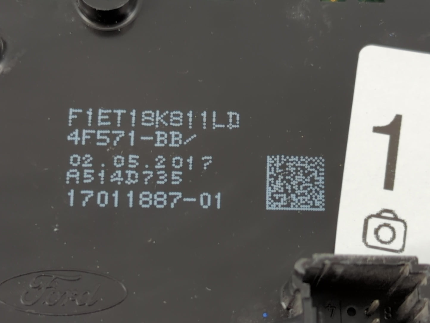2015-2018 Ford Focus Radio Control Panel - Oemusedautoparts1.com